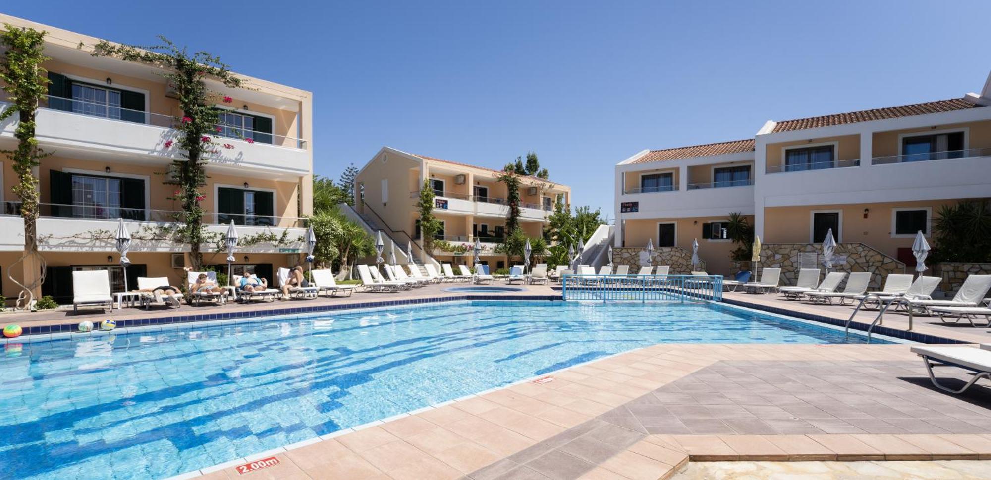 Oscar Hotel Laganas Buitenkant foto